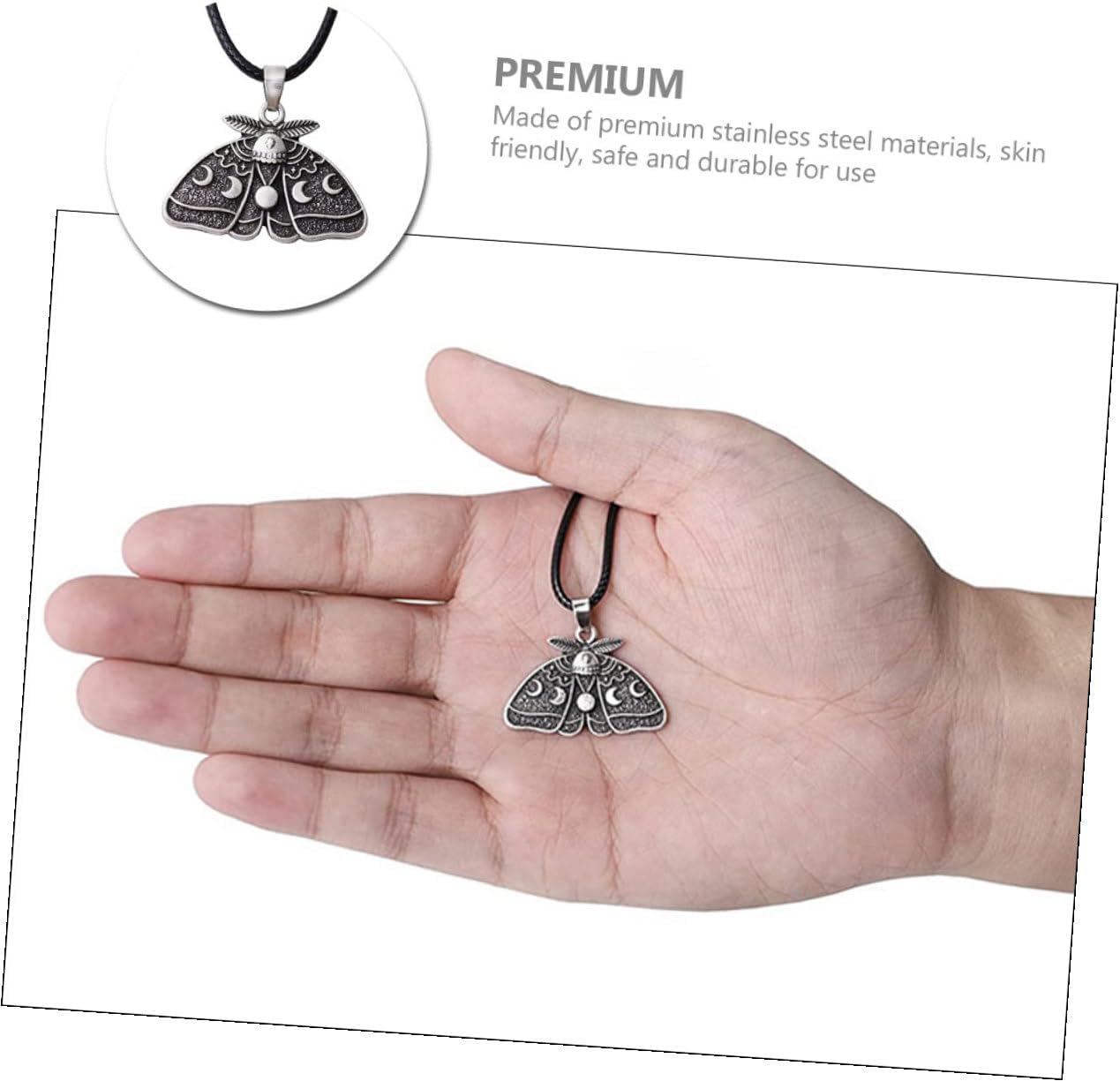 Elegant Moon Phase Necklace