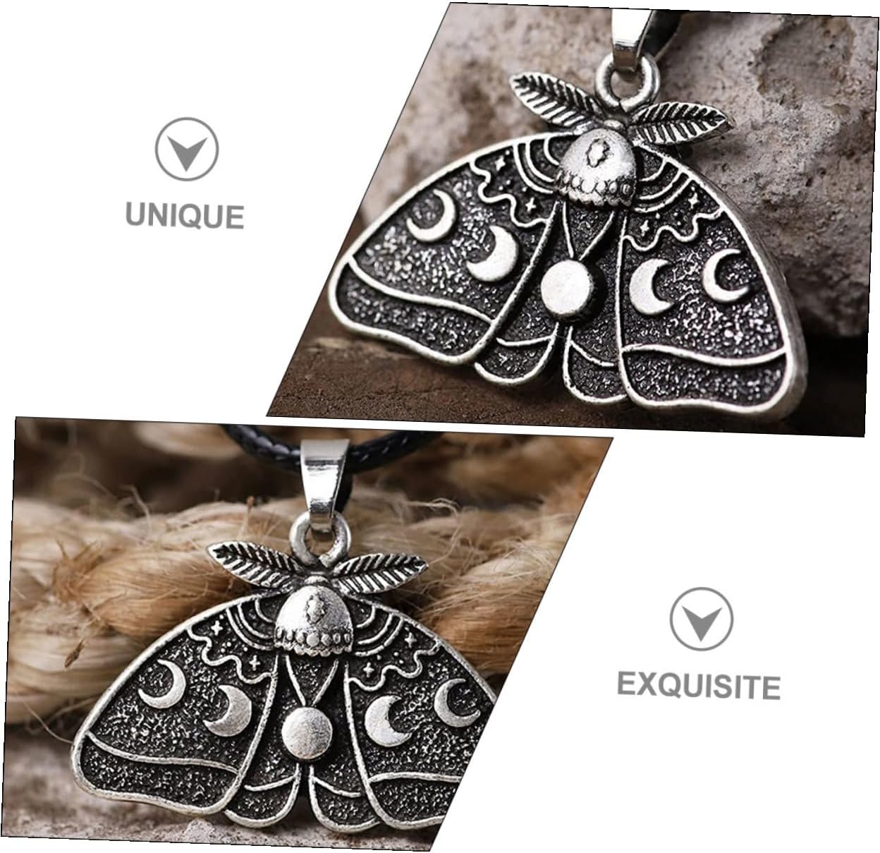 Elegant Moon Phase Necklace